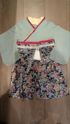 袴ロンパース カバーオール お宮参り 和装 袴 ロンパース お正月 誕生日