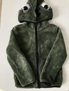 H&M ボアパーカー　恐竜　モコモコ　110/116