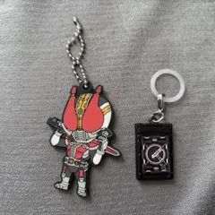 仮面ライダー　めじるしアクセサリー(ライダーパス) ラバーキーホルダーセット