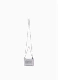 Matin Kim シルバーショルダーバッグ