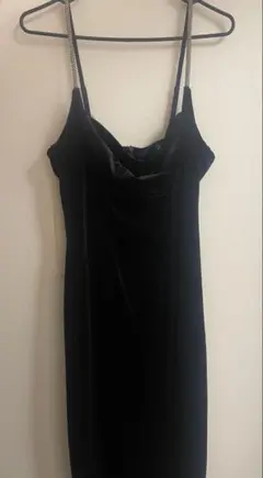ZARA パーティードレス ブラックのサムネイル