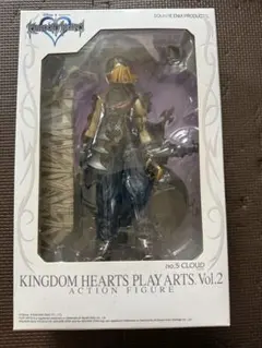 キングダムハーツ PLAY ARTS Vol.2 no.5. クラウド - メルカリ