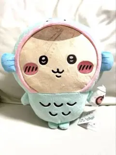 ちいかわ×サンリオキャラクターズ BIGぬいぐるみ くりまんじゅう ハンギョドン