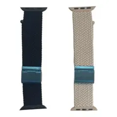 【２本セット】Applewatchバンド　38/40/41対応