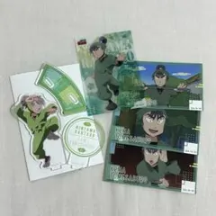 【新品未使用】忍たま乱太郎 食満留三郎　アクスタ　クリアカード　ステッカー