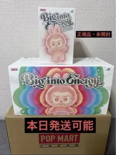 【正規品・完全未開封】Labubu Big into Energy 1箱