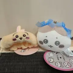 ちいかわセット♪リストバンドキーホルダーとミニがまぐち