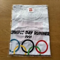Coca-Cola OLYMPIC DAY RUNNER 1991 Tシャツ