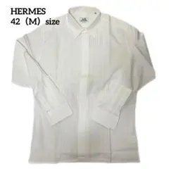 HERMÈS バルーズシャツ 七分袖 38 - メルカリ