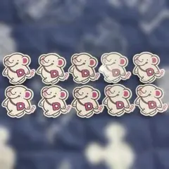 ダイソー だいぞう ステッカー 10枚セット DAISO シール
