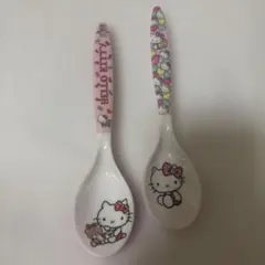 海外購入品　ハローキティ　スプーン　セット