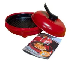 未使用　電子レンジ調理器具 レンジメートプレミアム　赤
