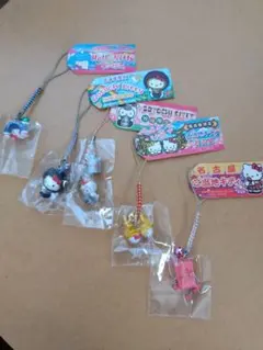 公*o様 ハローキティ ストラップ 5個