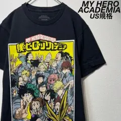 【US規格】希少 僕のヒーローアカデミア 3年A組 Tシャツ ブラック 黒 S