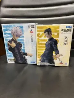 呪術廻戦 5周年 Luminastaフィギュア 五条悟 夏油傑 ラウンドワン限定