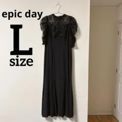 epic day レースコンビネーションマーメイドロングドレス