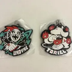 UNDERTALE アンダインアクリルキーホルダー アルフィー缶バッジ - メルカリ