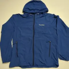 モンベル mont-bell ウィンドブレーカー 160 ブルー
