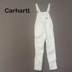 carhartt カーハート　オーバーオール　サロペット　白のサムネイル