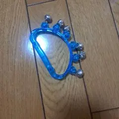 ハンドベル クリアブルー 鈴付き