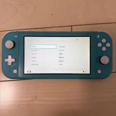 動作確認済】Nintendo Switch lite ターコイズブルー - メルカリ