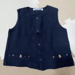 familiar ネイビー ベビーベスト