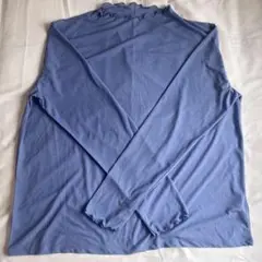 GU シアー　ロンT ブルー 青　XL