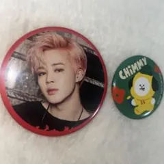 Jimin Chimmy 缶バッジ セット BTS ジミン BT21
