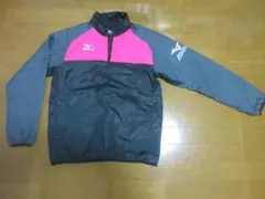 Mizuno ウィンドブレーカー グレー/ピンク セット