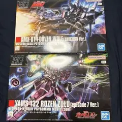 HG 百式 HG リック・ドム HG ドーベン・ウルフ 3体セット - メルカリ