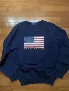 POLO SPORT ネイビー スウェット ralph lauren