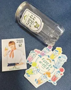 なにわのにわカフェ　なにわ男子　大橋和也　ノベルティ　ボトル　ミニフォト