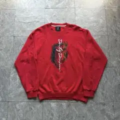 RUFF RYDERS スウェット　ビッグロゴ　刺繍