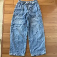 ZARA KIDS ワイドパンツ ライトブルー