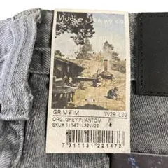 Nudie Jeans Grim Tim グレーファントム 新品タグ付き W29