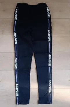 ANAP GIRL ブラック ロングパンツ Mサイズ