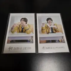 BUDDiiS 生写真 2枚セット SEIYA FUMINORI