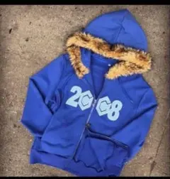 【希少】fuckthisindustry 2008 ジップ パーカー ボーダー 希少】fuckthisindustry 2008 ジップ パーカー ボーダー