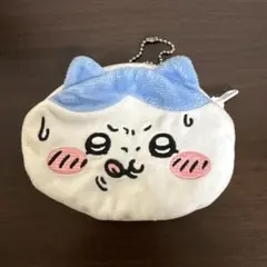 きゃらポシリーズ ちいかわ トレーディングおかおポーチ　ハチワレ