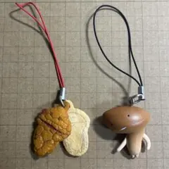 当時物　なめこ栽培キット　なめせんべい　ななめこ　ストラップ　まとめ売り