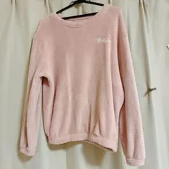 フリース　パジャマ　長袖　M ピンク　韓国　冬服