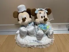 ミッキー ミニー ウェディングぬいぐるみ