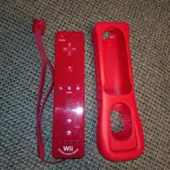 【Wiiリモコン】wii モーションプラス レッド　アカ　RVL-036
