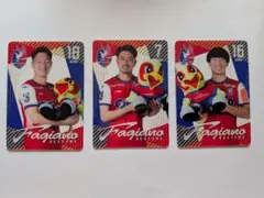 【ファジアーノ岡山】『プラスチックカード』竹内·田上·家坂 選手
