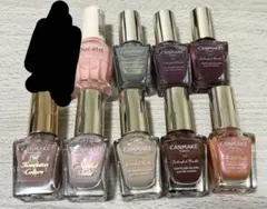 【キャンメイク】カラフルネイルズ 8本＆【デュカート】ナチュラルネイルカラー1本