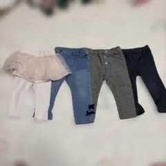 プティマイン、BREEZE、SLAPSLIP、GAP パンツ4点セットまとめ売り