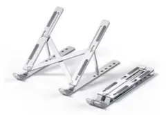 ノートパソコンスタンド 折りたたみ式 人間工学 6段階高さ&角度調整可能