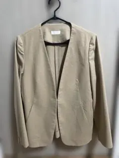 【美品】Ballsey ベージュ ノーカラージャケットのサムネイル