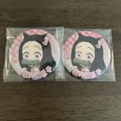 ナンジャタウンコラボ　竈門禰豆子　缶バッジ