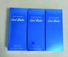 ▼新品▼ダビドフ クールウォーター EDT 125ml×3本セット ▼送料込！のサムネイル